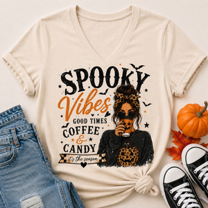 Spooky Vibes Mom Graphic Apparel — view 2