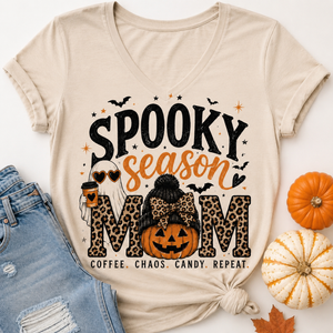 Spooky Season Mom Graphic Apparel — view 6