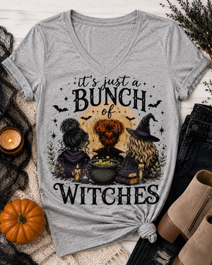 It's Just a Bunch of Witches V-NECK — view 1