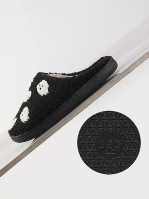 Halloween Ghost Couple Non-Slip Cotton Slippers — view 3