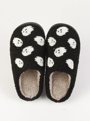 Halloween Ghost Couple Non-Slip Cotton Slippers — view 2