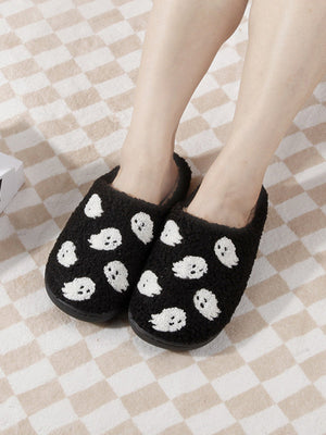 Halloween Ghost Couple Non-Slip Cotton Slippers — view 4