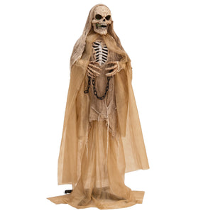 Lighted and Animated Halloween Decoration Outdoor Skeleton with LED — view 2