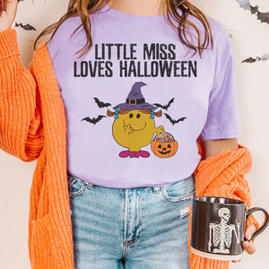 Little Miss Loves Halloween Tee — view 1