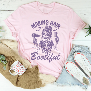 Making Hair Bootiful Halloween Hair Stylist Tee — view 1