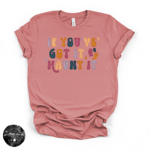 Got It, Haunt It Tee | Cute Halloween Ghost Graphic T-Shirt — view 4