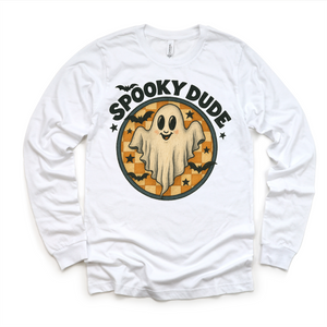 Spooky Dude Ghost Halloween Shirt - Halloween Tee — view 5