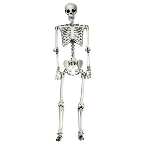 5.4 Feet Halloween Skeleton Life Size Realistic Full Body Hanging — view 3