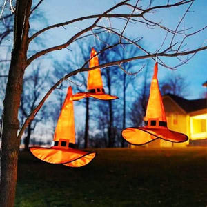 Outdoor Halloween Decoration Glowing Hats — view 2