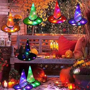 Outdoor Halloween Decoration Glowing Hats — view 1