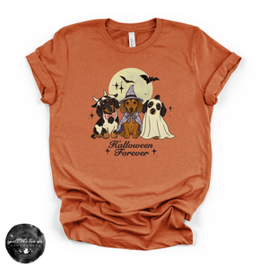Dachshund Halloween Tee | Cute Halloween Wiener Dog Graphic T-Shirt — view 5