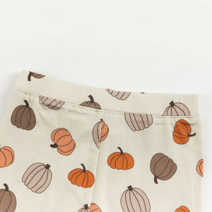 Pumpkins Beige (Long Sleeve PJ) — view 5