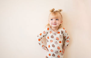 Pumpkins Beige (Long Sleeve PJ) — view 9