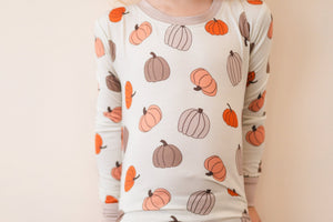 Pumpkins Beige (Long Sleeve PJ) — view 8