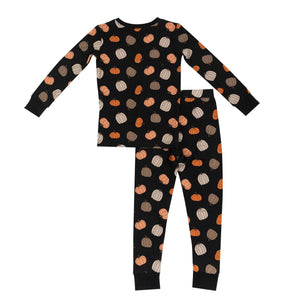 Pumpkins Black (Long Sleeve PJ) — view 3