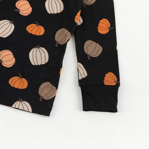 Pumpkins Black (Long Sleeve PJ) — view 6