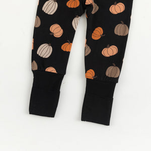 Pumpkins Black (Convertible Zip Footies) — view 7
