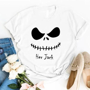 The Jack & The Sally Couples Halloween Tee — view 1