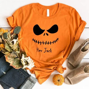 The Jack & The Sally Couples Halloween Tee — view 9