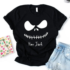 The Jack & The Sally Couples Halloween Tee — view 2