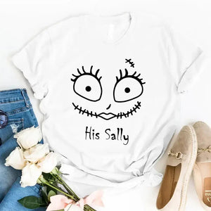 The Jack & The Sally Couples Halloween Tee — view 10