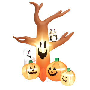 8 Feet Halloween Inflatable Dead Tree with LED Lights — view 1