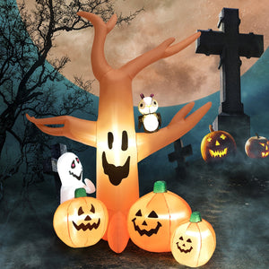 8 Feet Halloween Inflatable Dead Tree with LED Lights — view 3