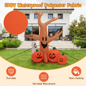 8 Feet Halloween Inflatable Dead Tree with LED Lights — view 6