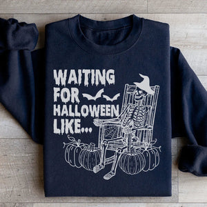 Waiting For Halloween Like Sweatshirt — view 3