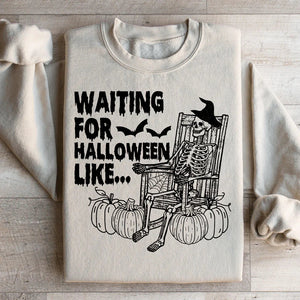 Waiting For Halloween Like Sweatshirt — view 2