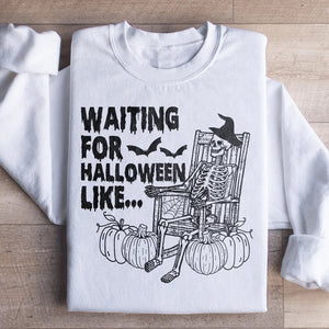 Waiting For Halloween Like Sweatshirt — view 4
