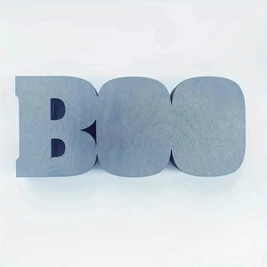 Wooden 3D Halloween Letter Shaped LED Light — view 3